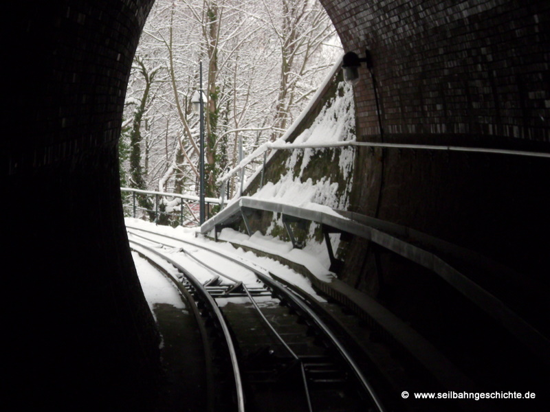 Ausfahrt Burgbergtunnel