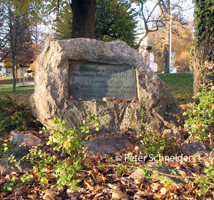 Auslandsdeutschen-Gedenkstein