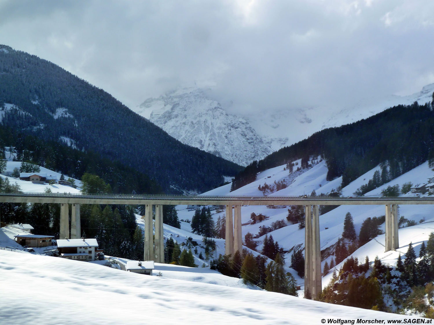 Autobahnbrücke Gries am Brenner