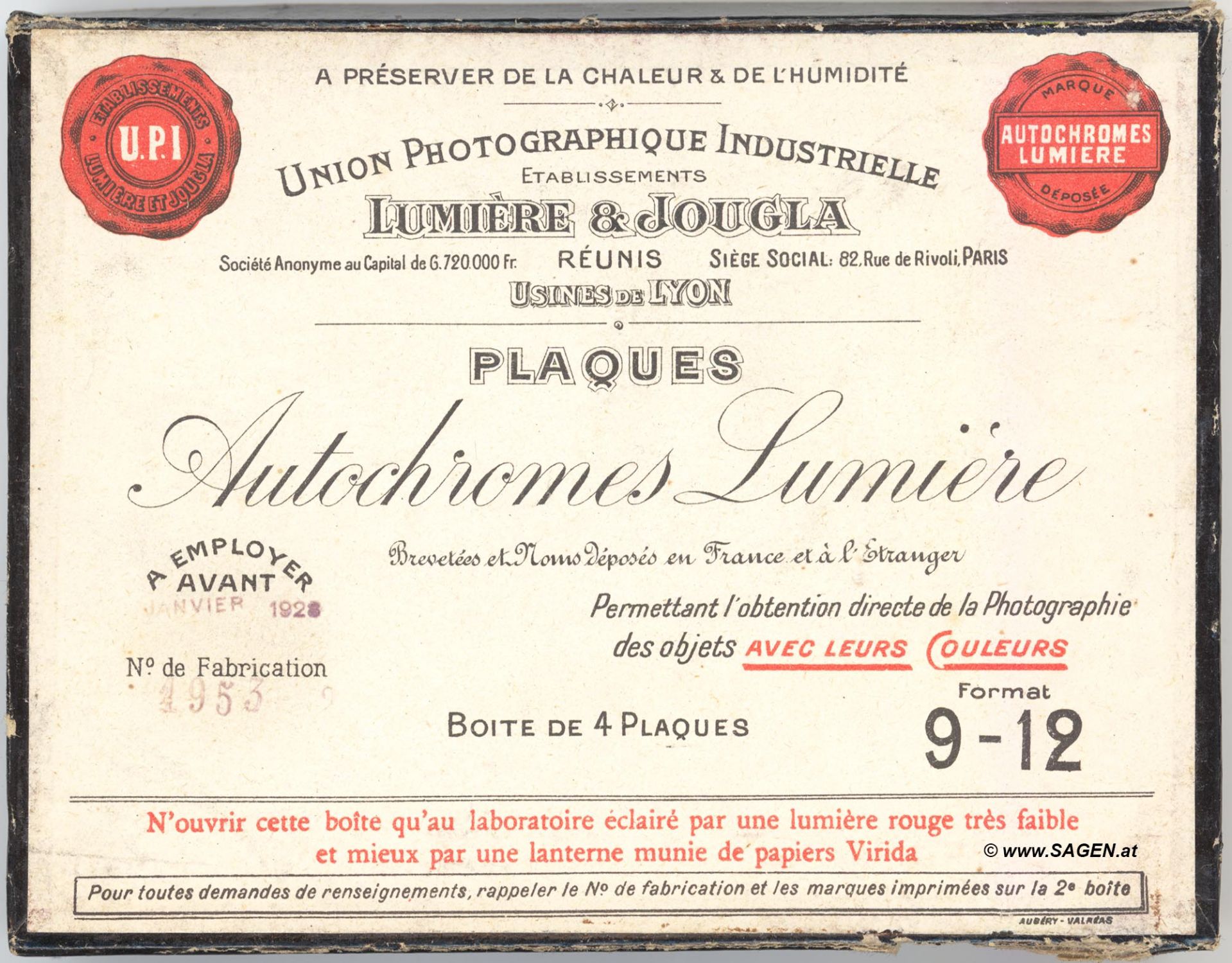 Autochromes Lumière