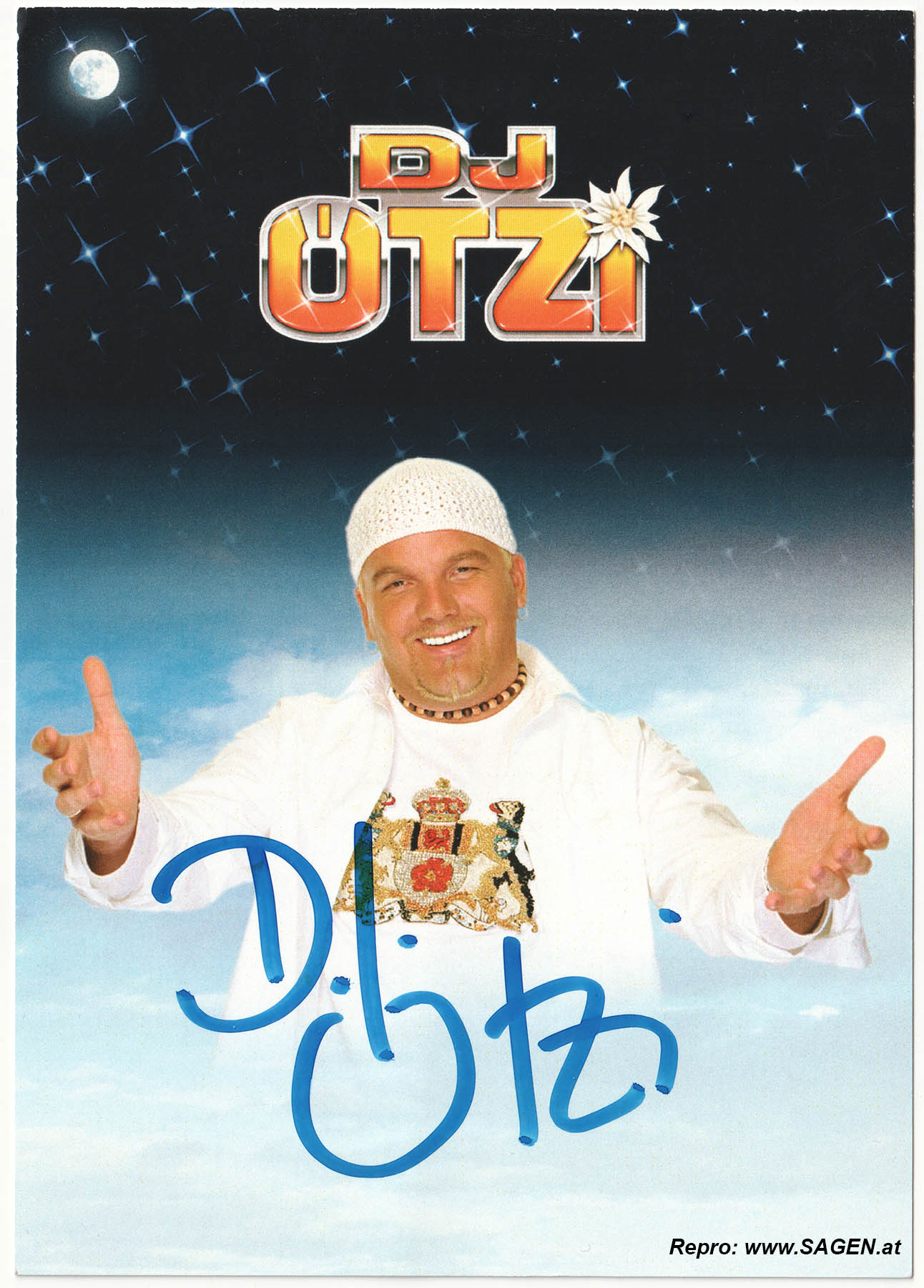 Autogramm DJ Ötzi