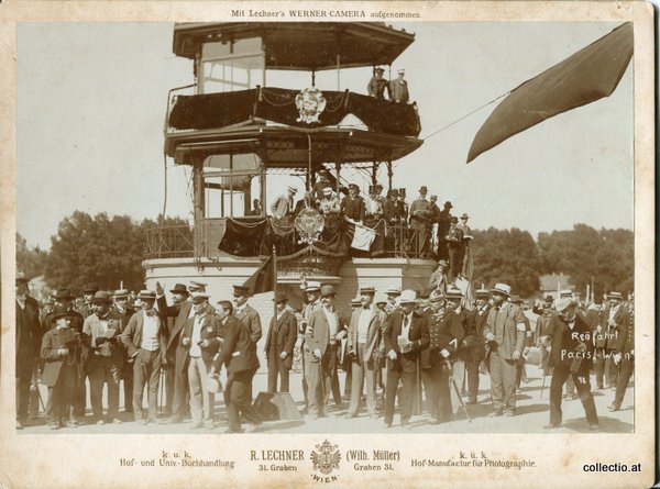 Autorennen Paris Wien 1902 Ziel