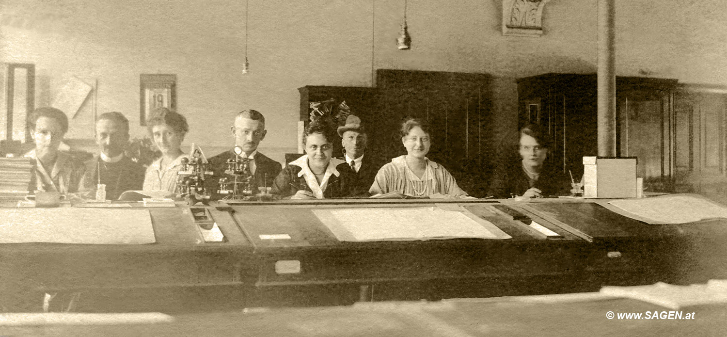 Büroalltag 1919
