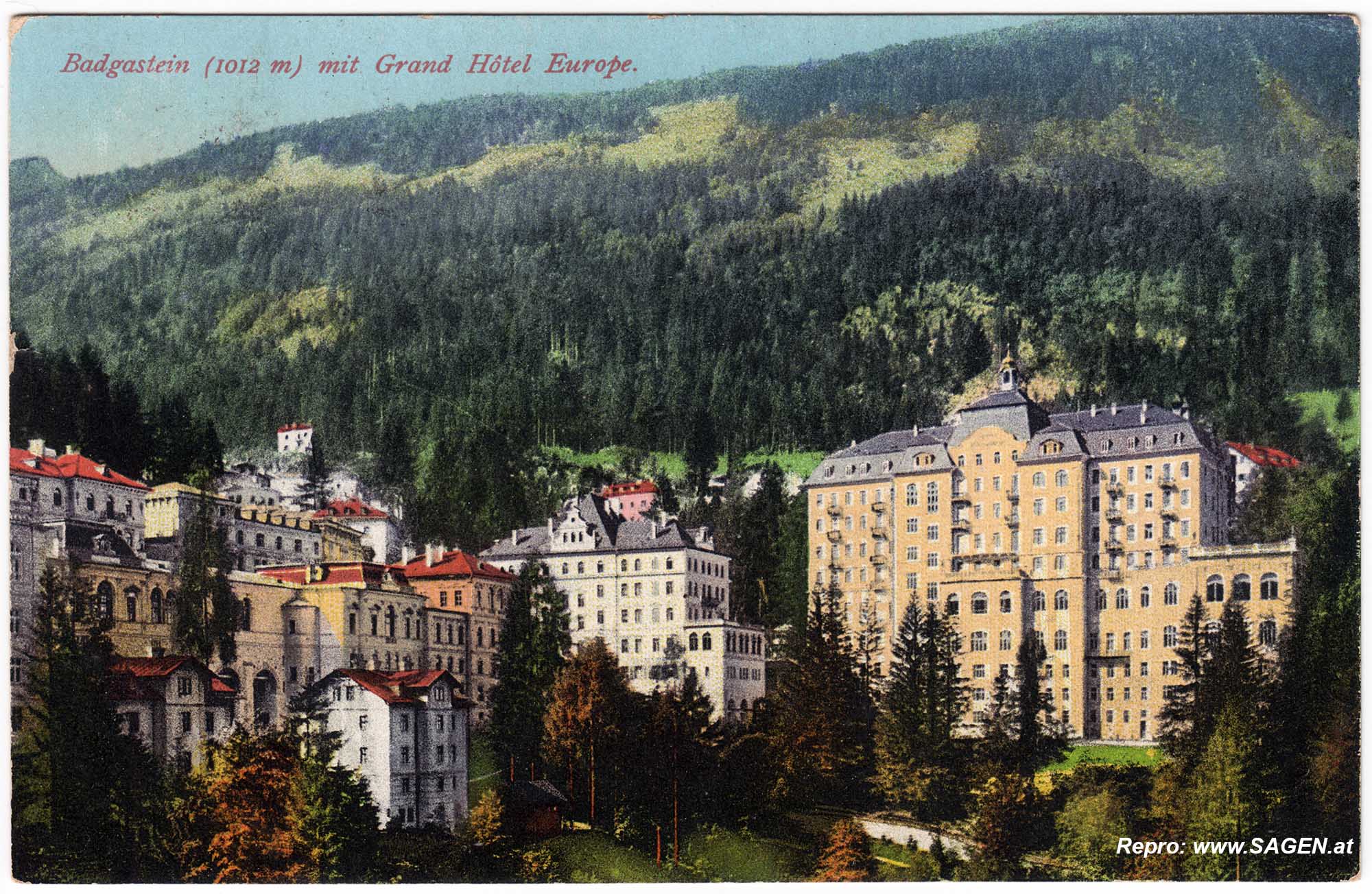 Bad Gastein mit Grand Hotel Europe