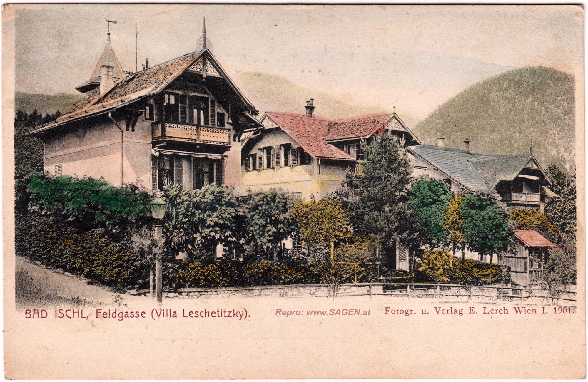 Bad Ischl Feldgasse - Villa Leschetitzky