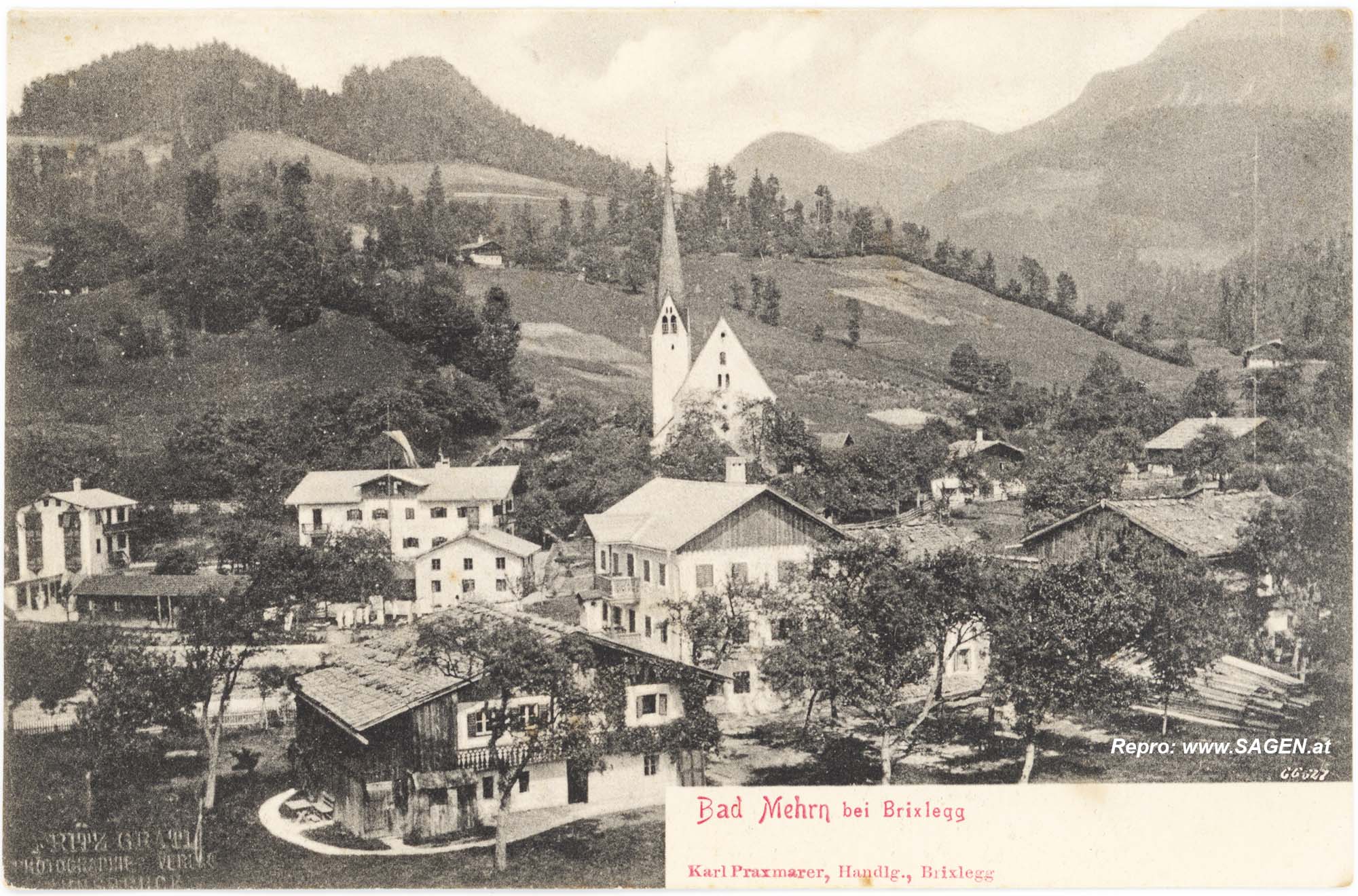 Bad Mehrn bei Brixlegg um 1905