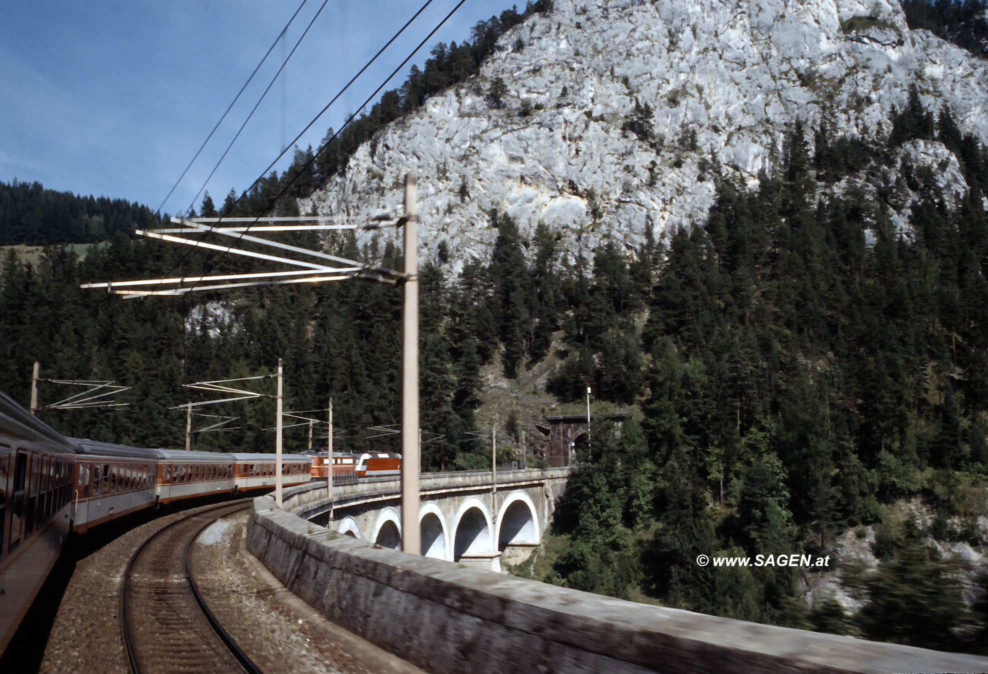 Bahnfahrt Semmering 1994