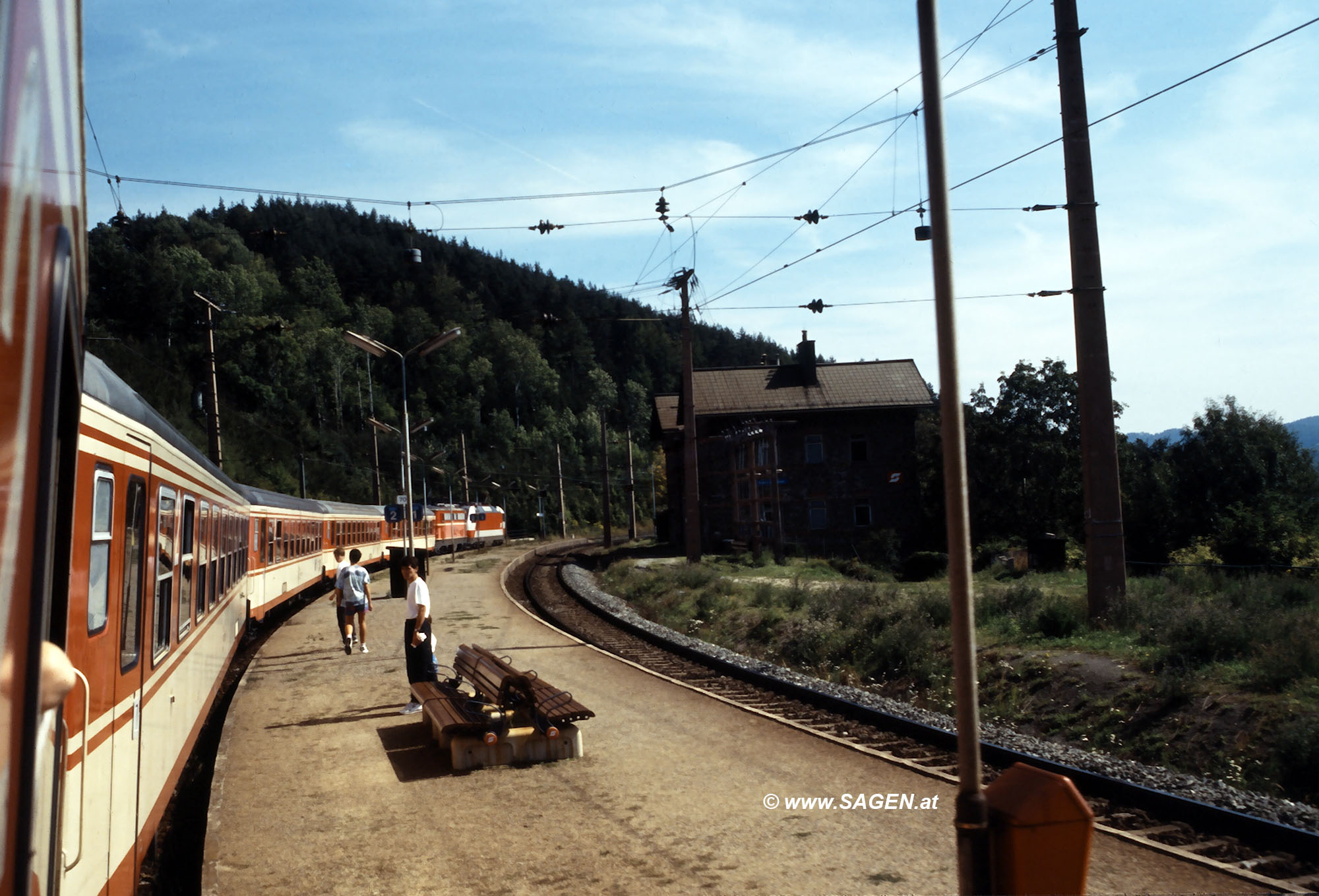 Bahnfahrt Semmering 1994