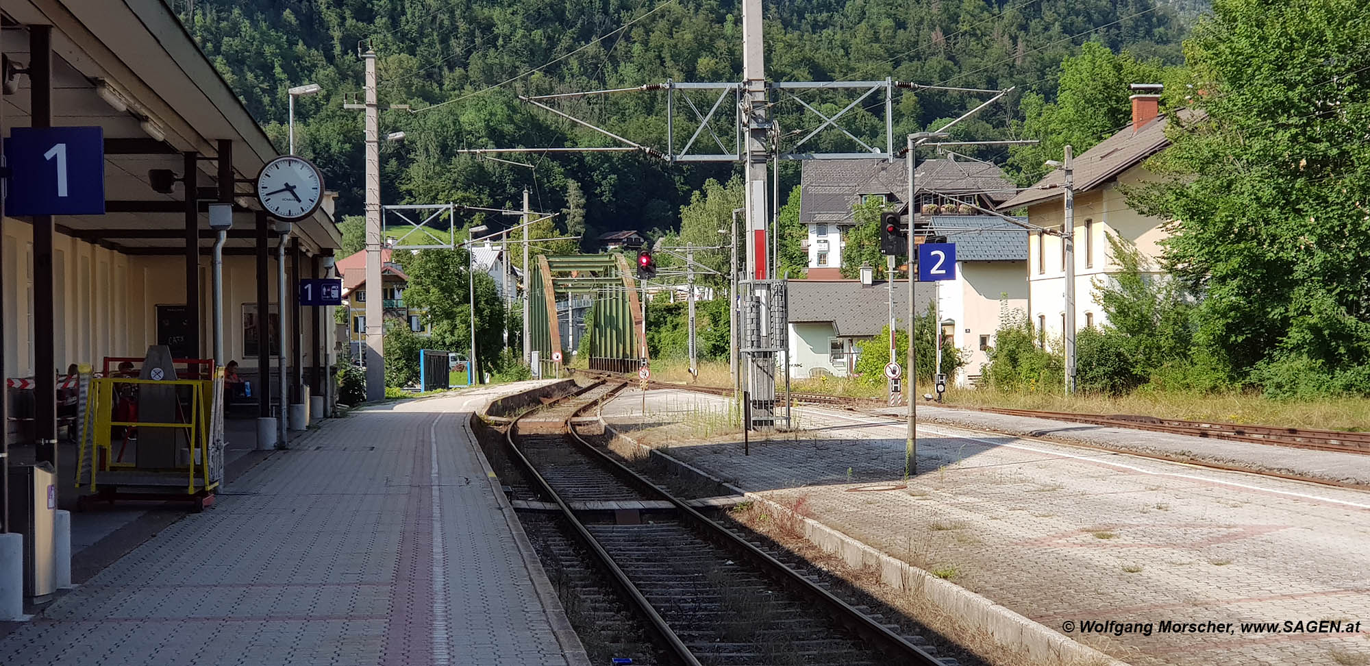Bahnhof Bad Ischl Bahnsteig 1
