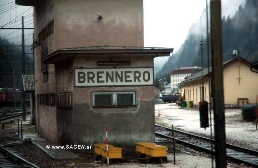 Bahnhof Brenner/Brennero, Südtirol