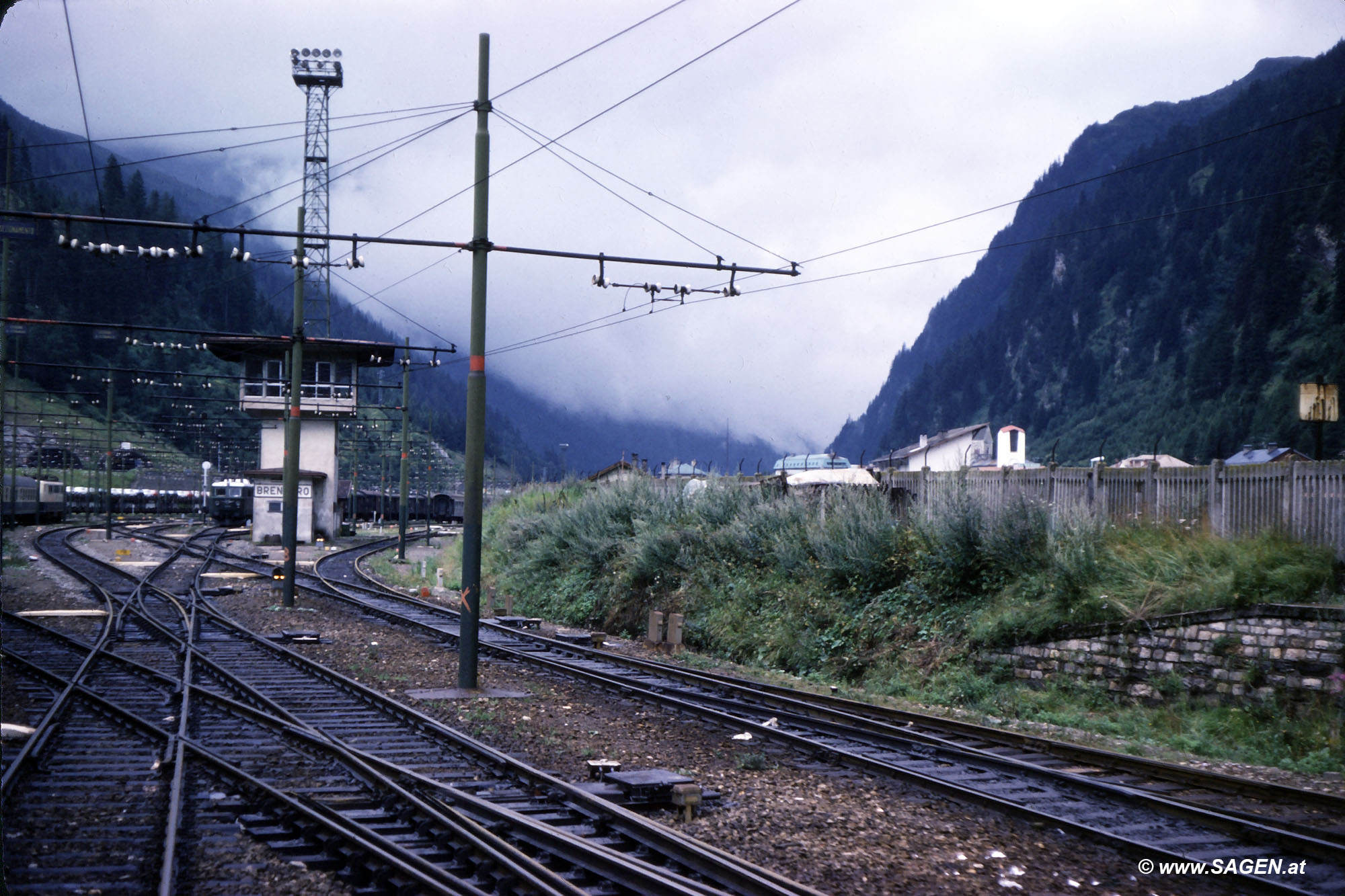 Bahnhof Brennero/Brenner 1970er-Jahre