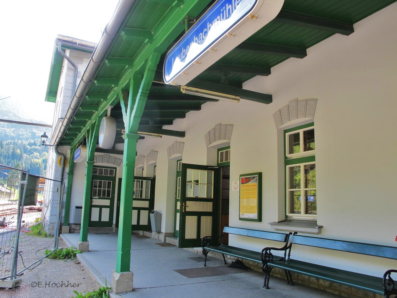Bahnhof Laubenbachmühle, Mariazellerbahn Pielachtal