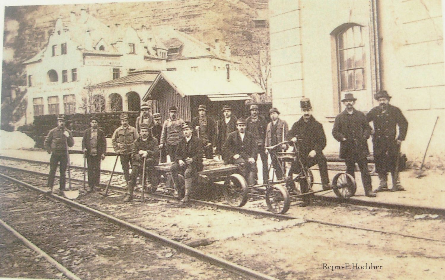 Bahnhof Spitz, 1920