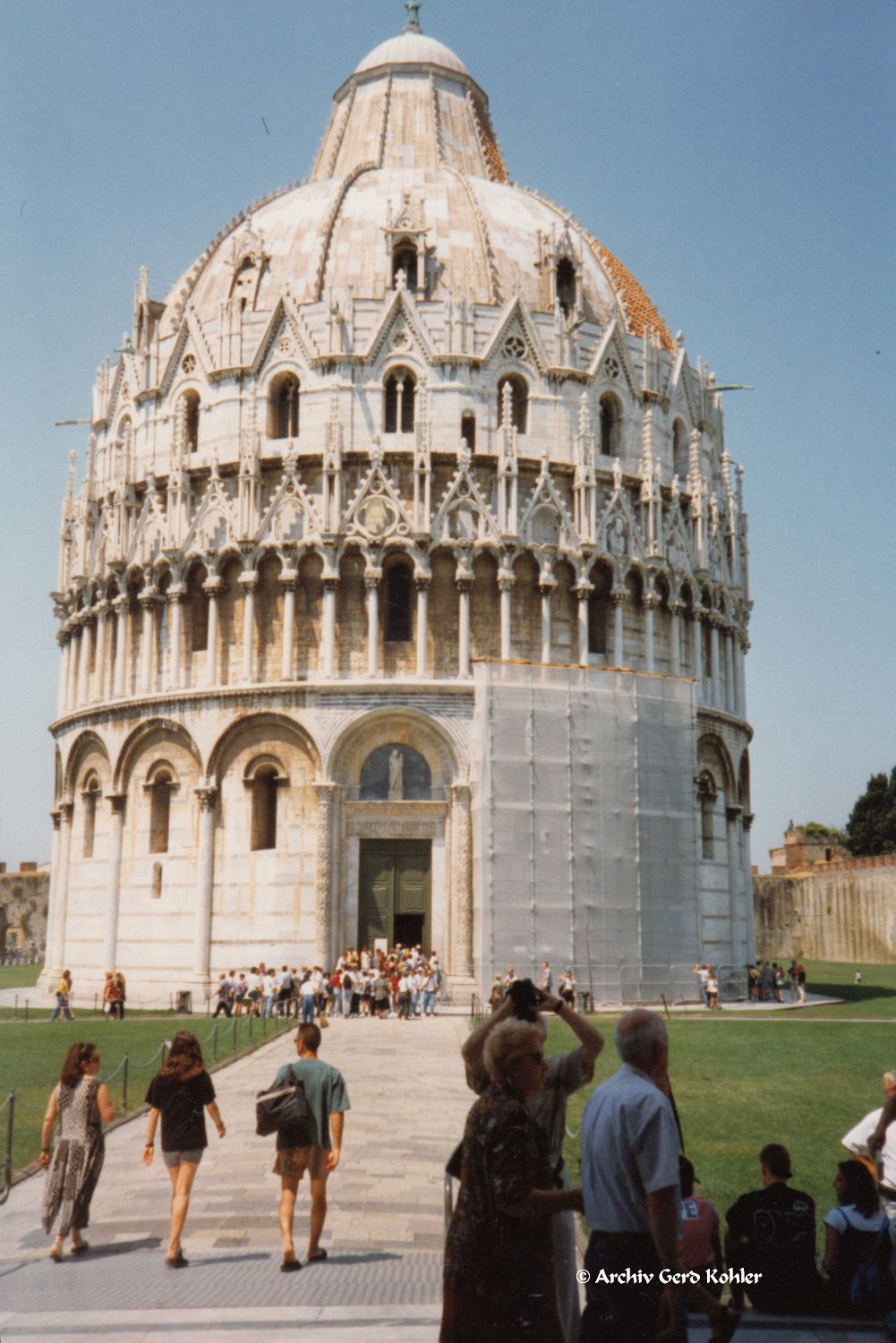 Baptisterium, Pisa 1996