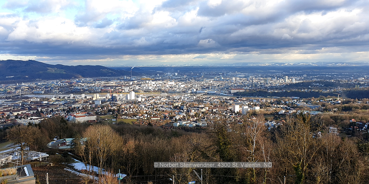 Basilika Pöstlingberg, Aussicht