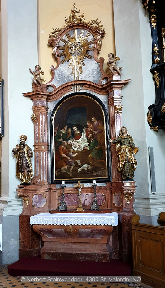 Basilika Pöstlingberg, linker Seitenaltar