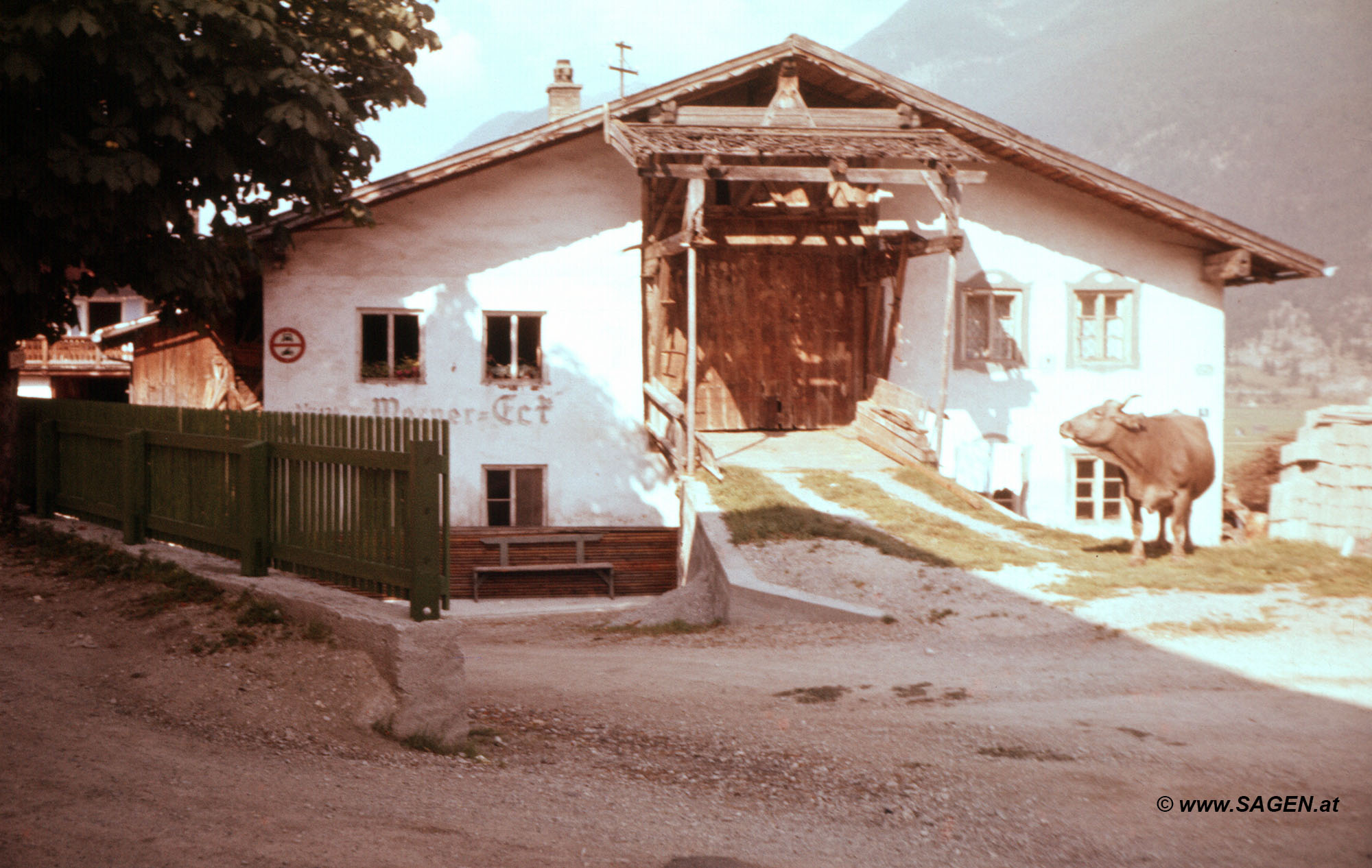 Bauernhaus Ehrwald 1950er-Jahre