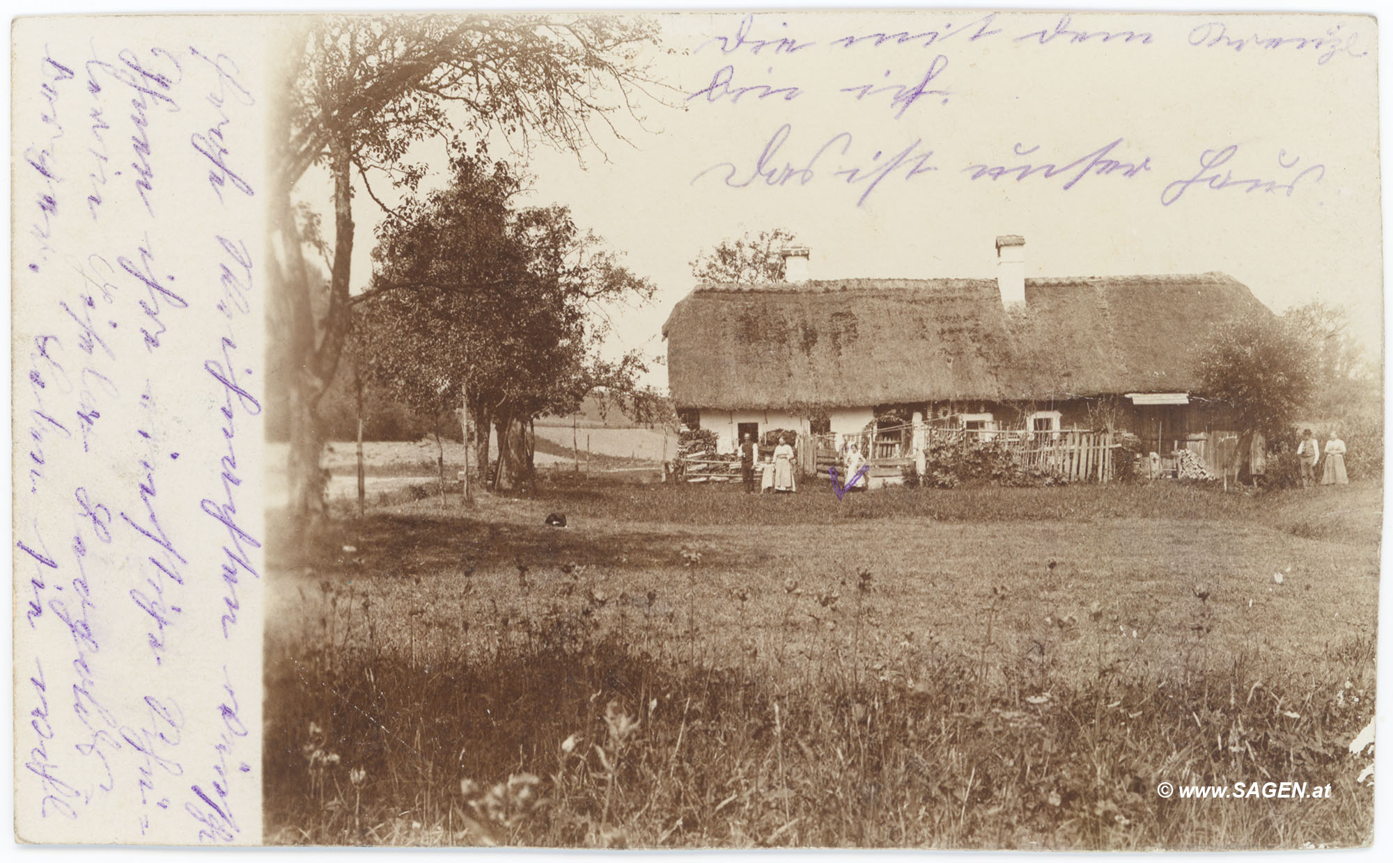 Bauernhaus mit Strohdach in Eferding