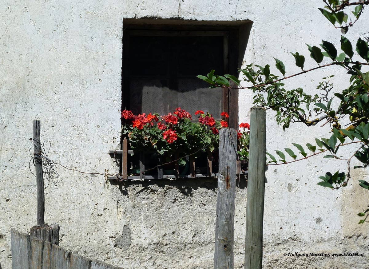 Bauernhaus Tarsch, Detail