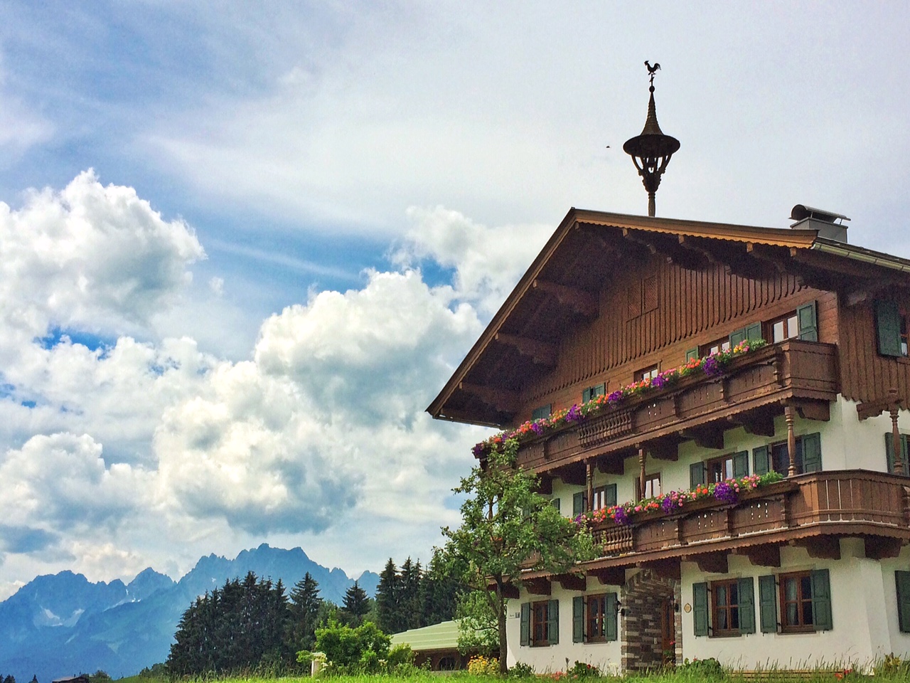 Bauernhof in Fieberbunn