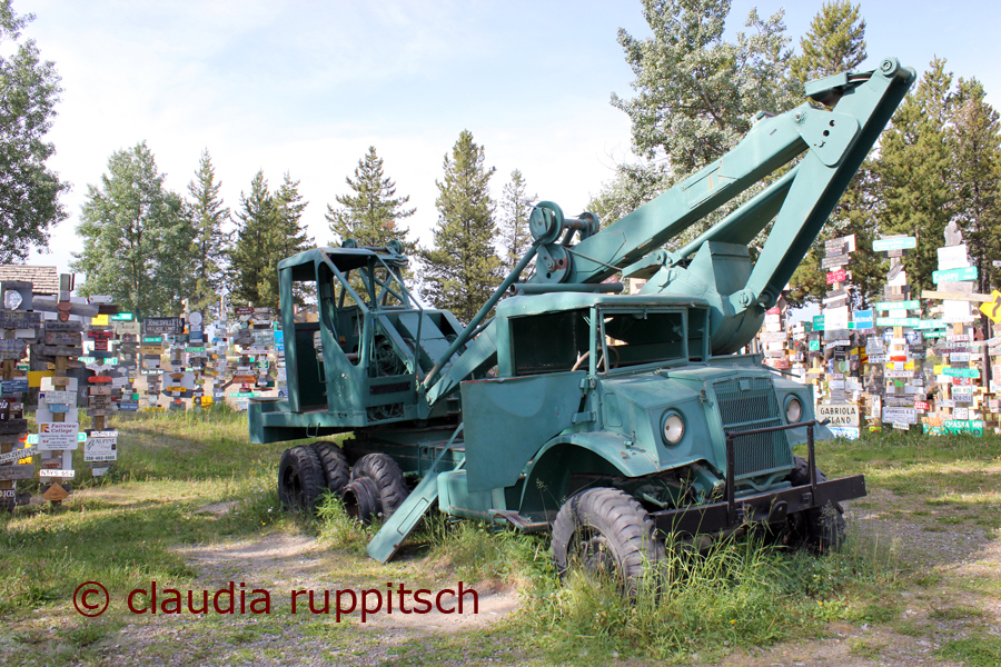 Baumaschinen Alaska Highway, Kanada