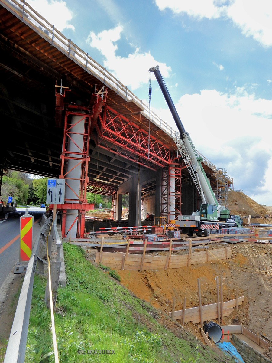 Baustelle Autobahn