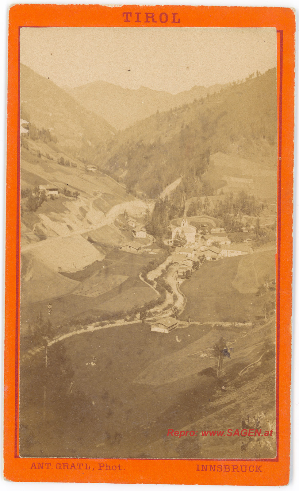 Baustelle Brennerbahn St. Jodok 1863