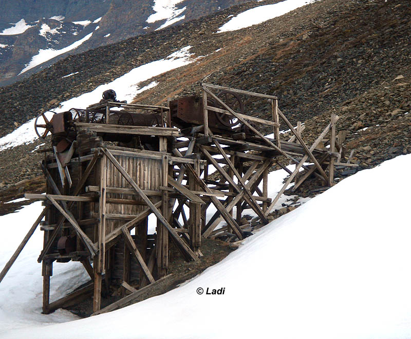 Bergbau Svalbard Spitzbergen Gruve 1