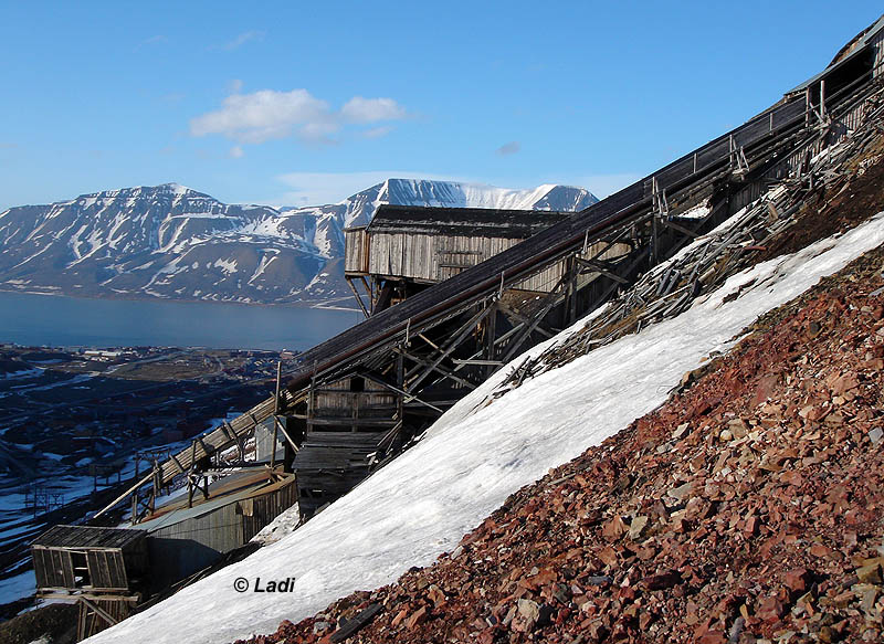 Bergbau Svalbard Spitzbergen Gruve 2