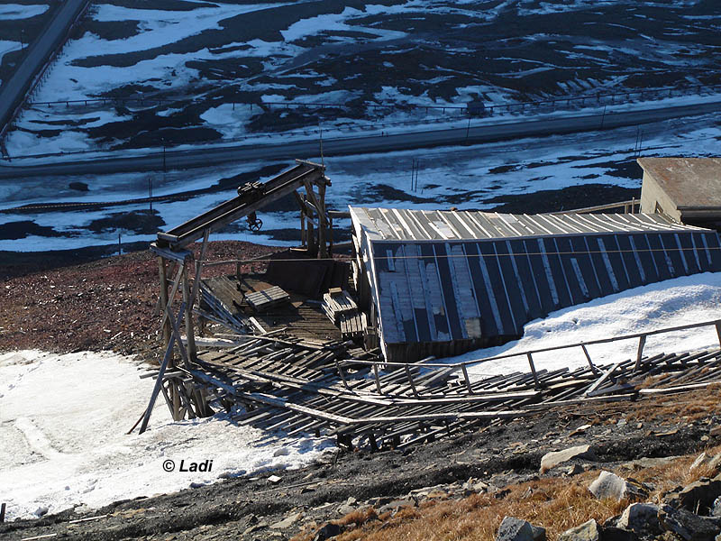 Bergbau Svalbard Spitzbergen Gruve 2