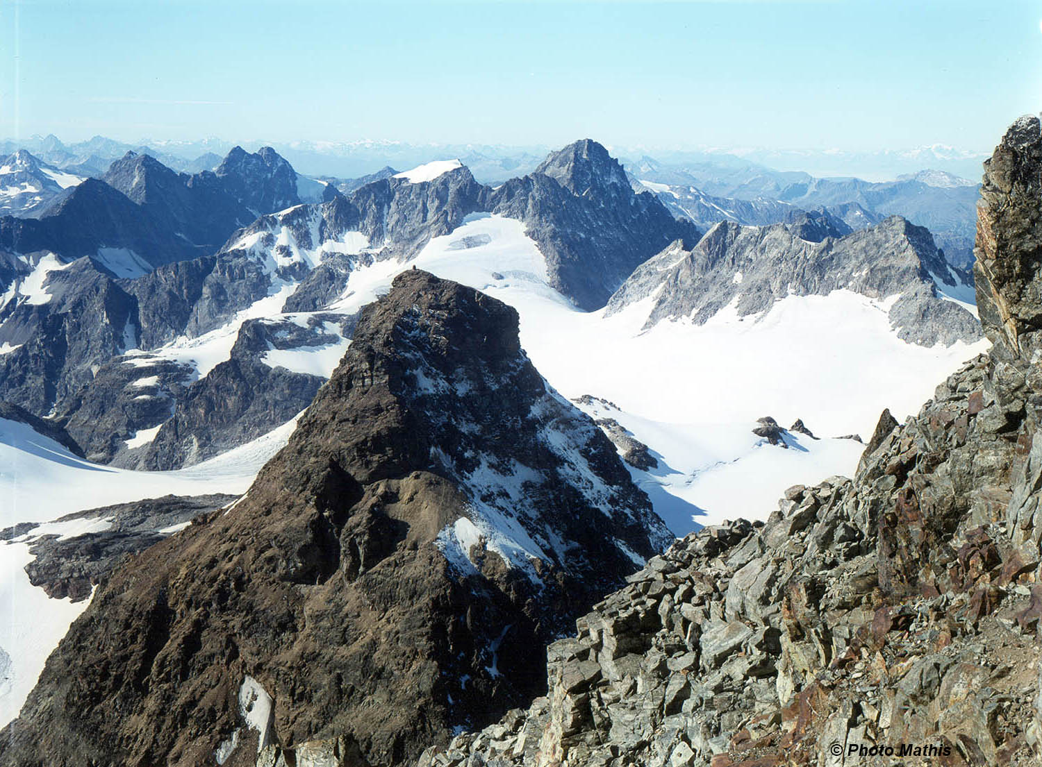 Berggipfel Tiroler Oberland