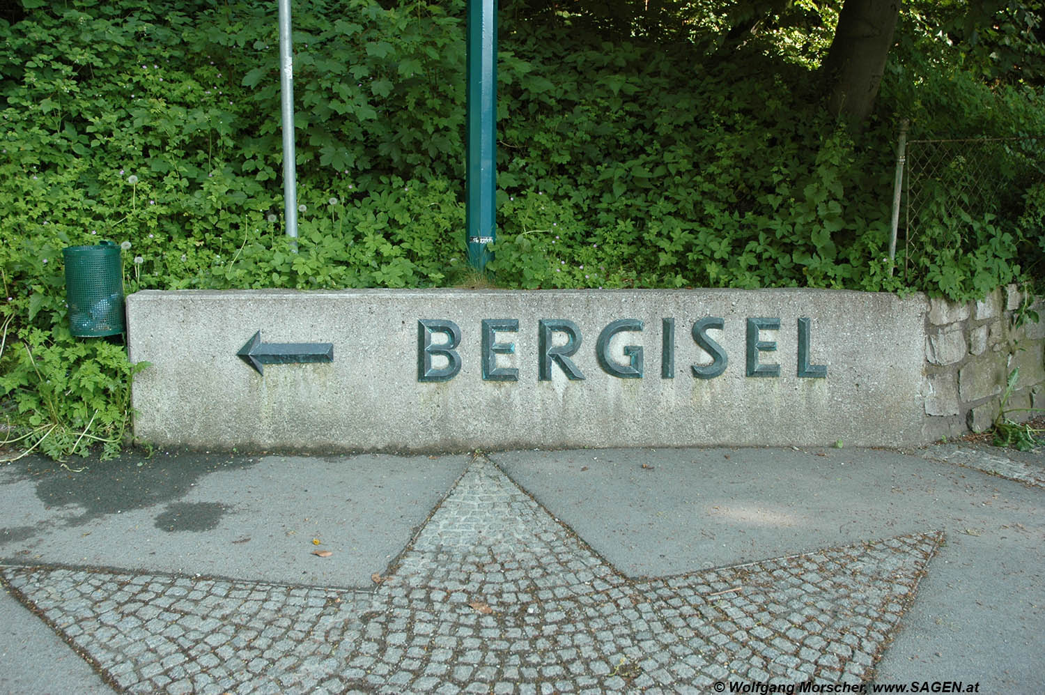 Bergisel, Wegweiser