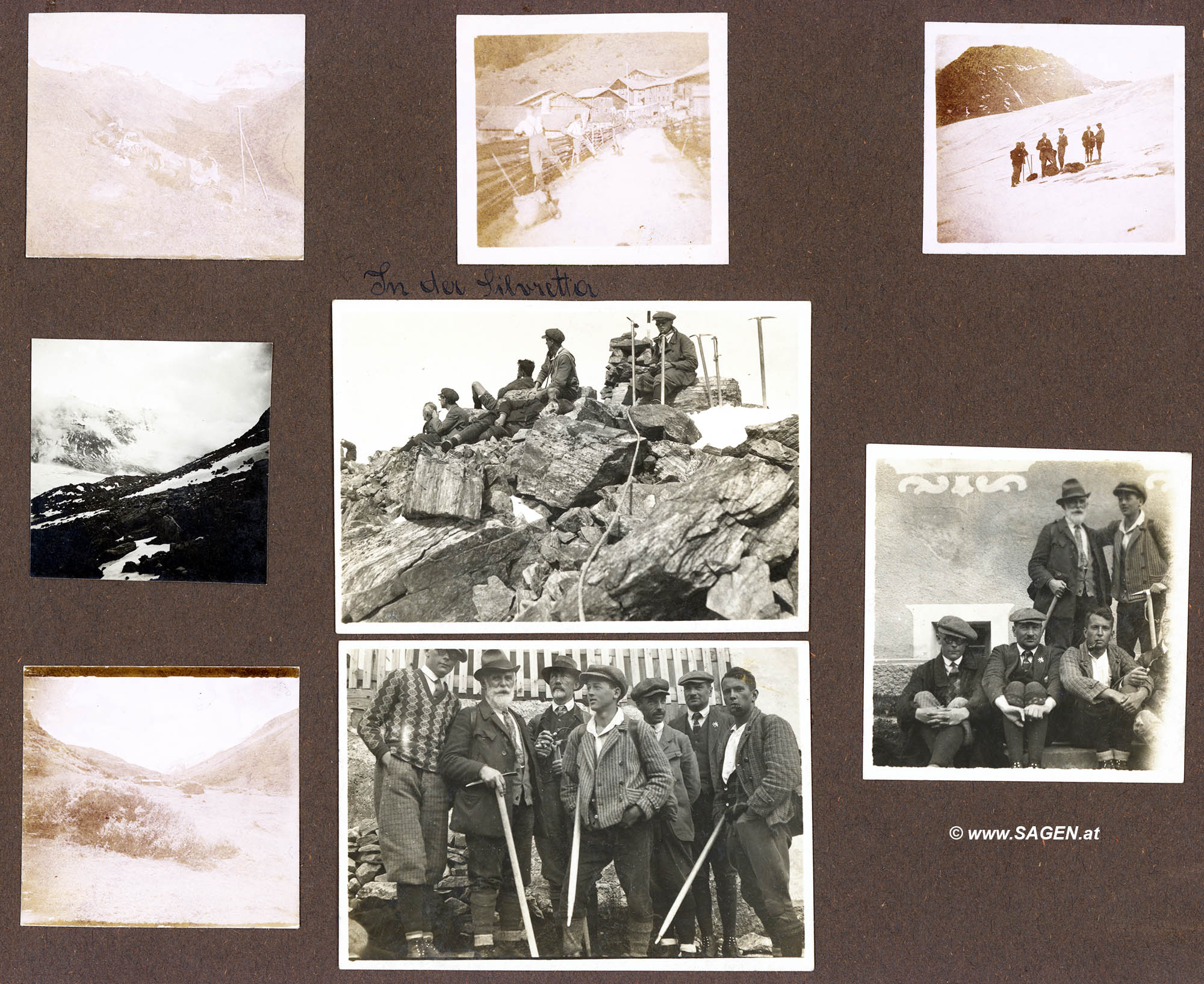 Bergsteigen in der Silvretta 1928