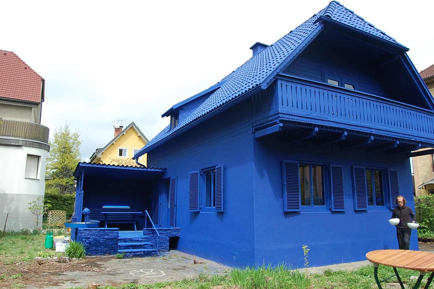 Blaues Haus in Klagenfurt