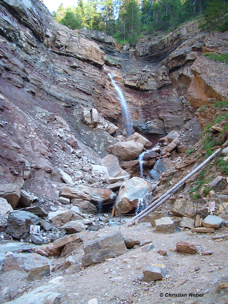 Bletterbachschlucht der Grand Canyon Südtirols