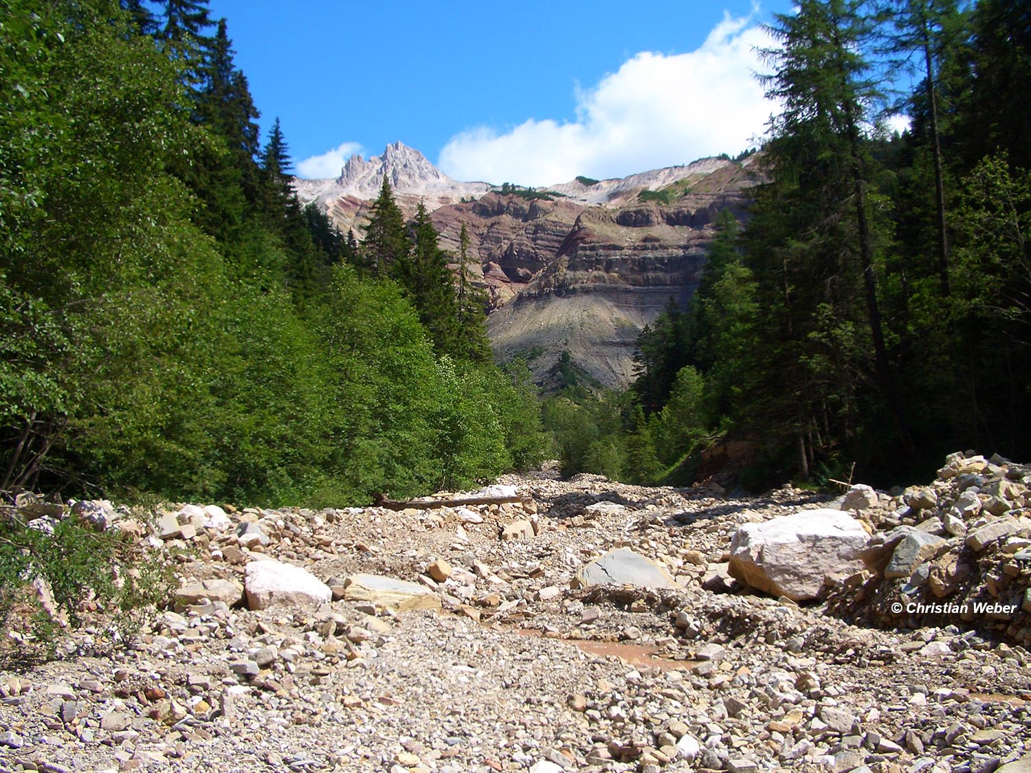 Bletterbachschlucht der Grand Canyon Südtirols