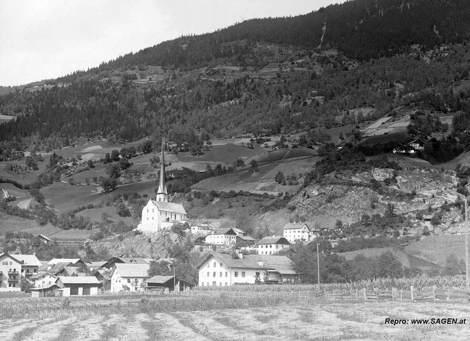 Blick auf Oetz