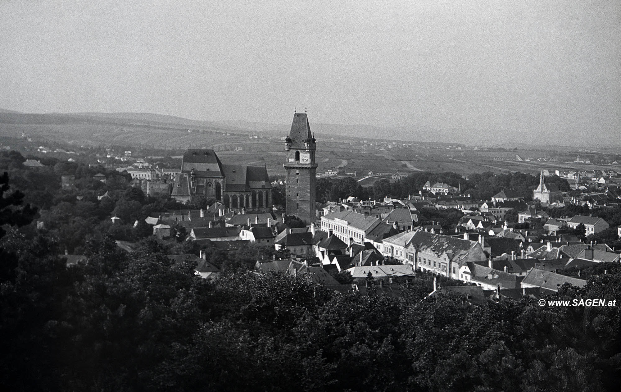 Blick auf Perchtoldsdorf