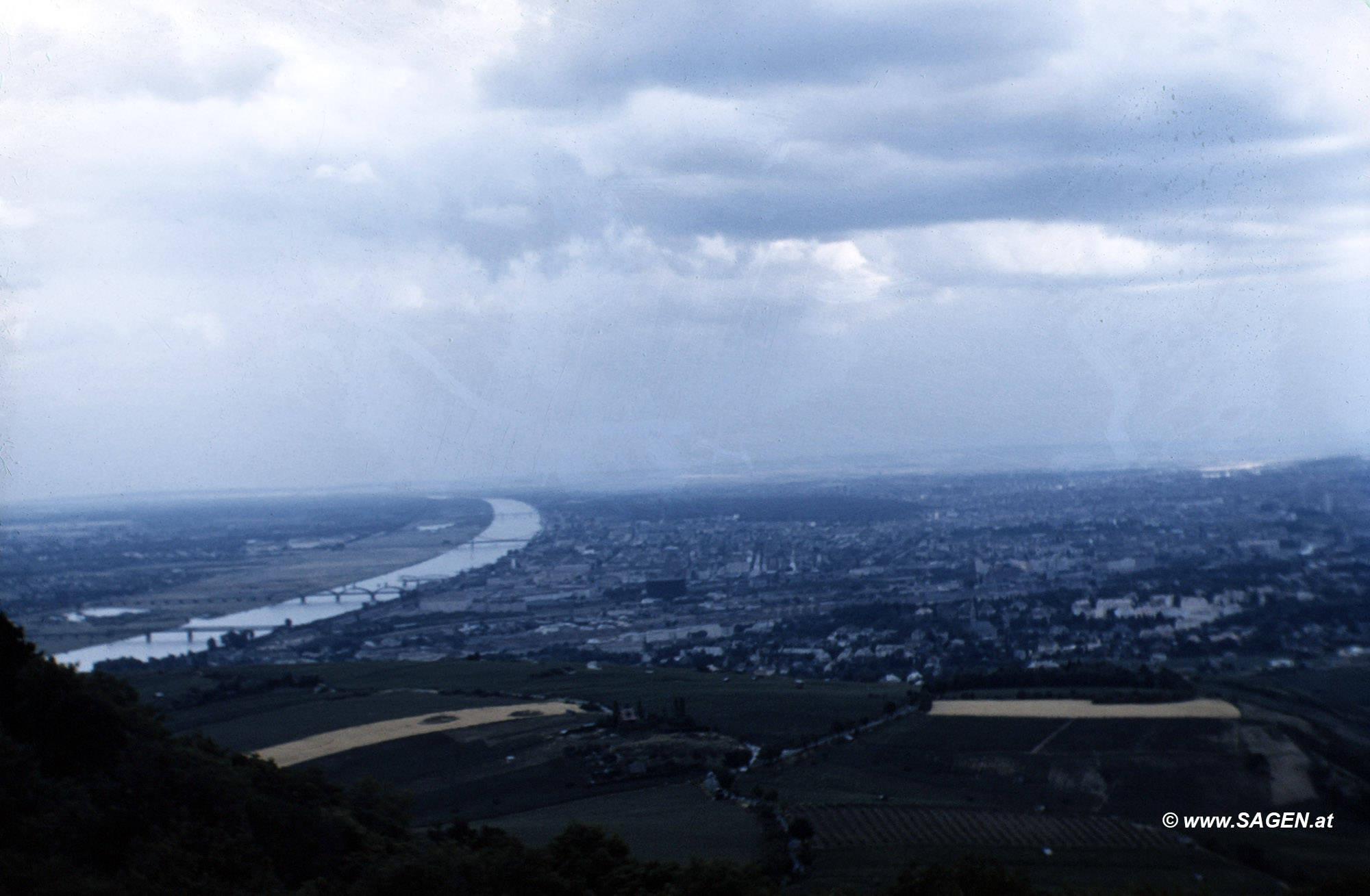 Blick auf Wien vom Kahlenberg, 1960er