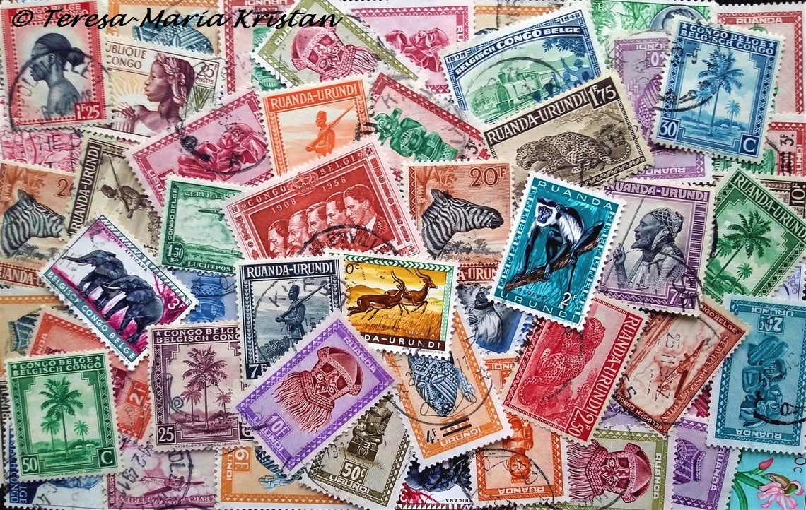 Briefmarken Belgisch-Congo