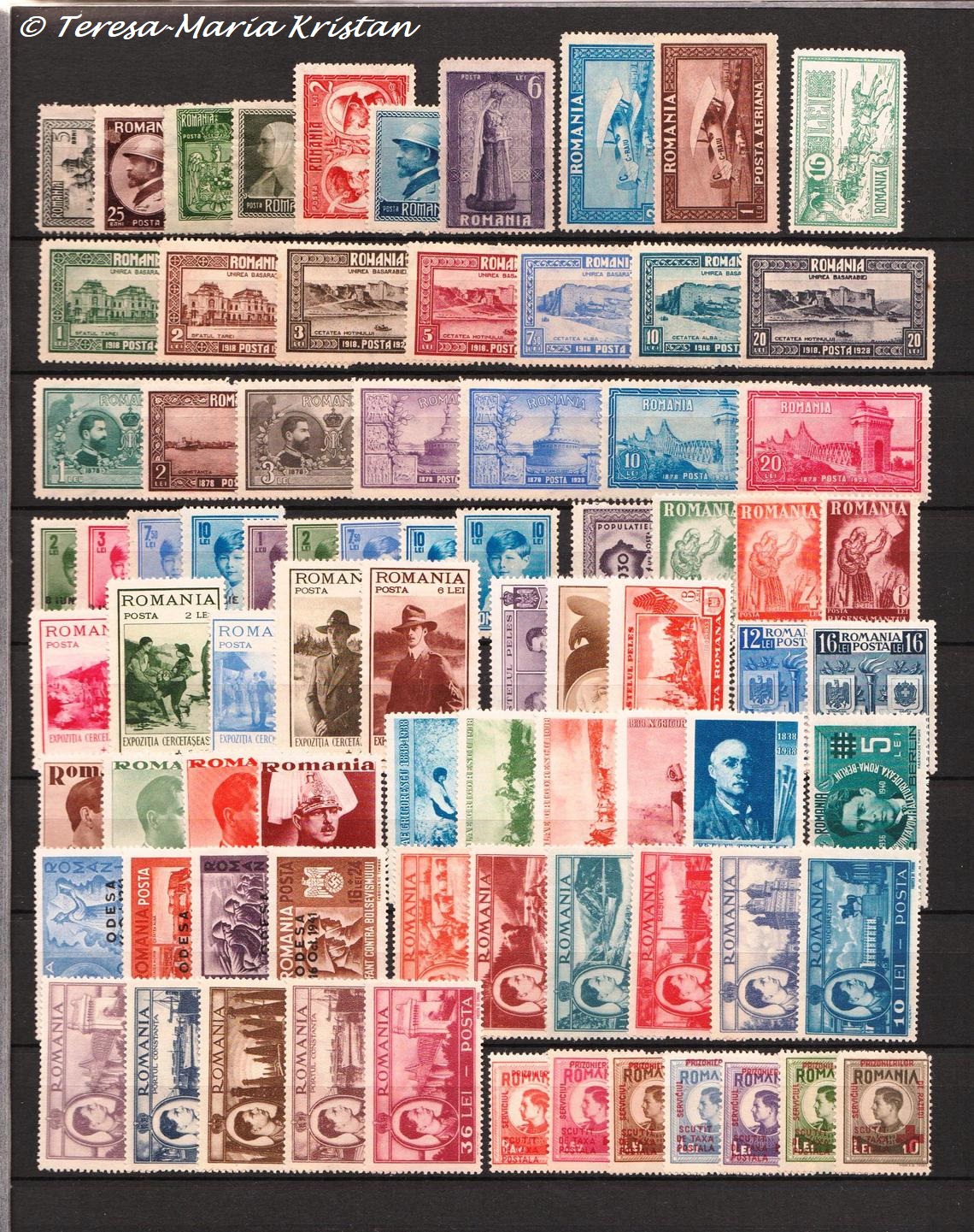 Briefmarken Rumänien
