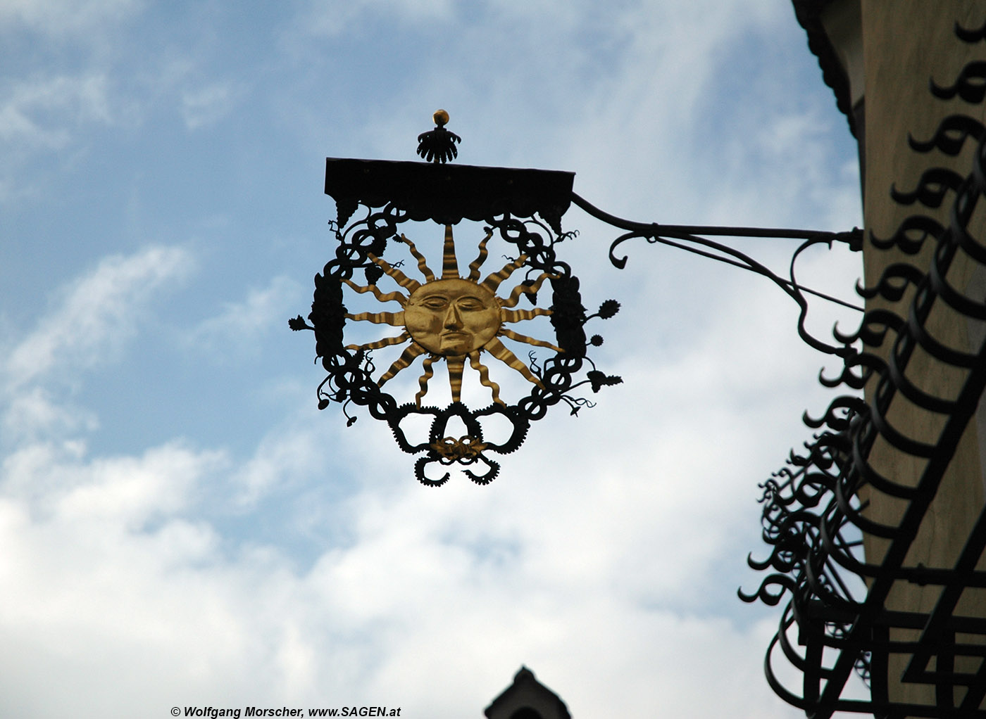 Brixen goldene Sonne