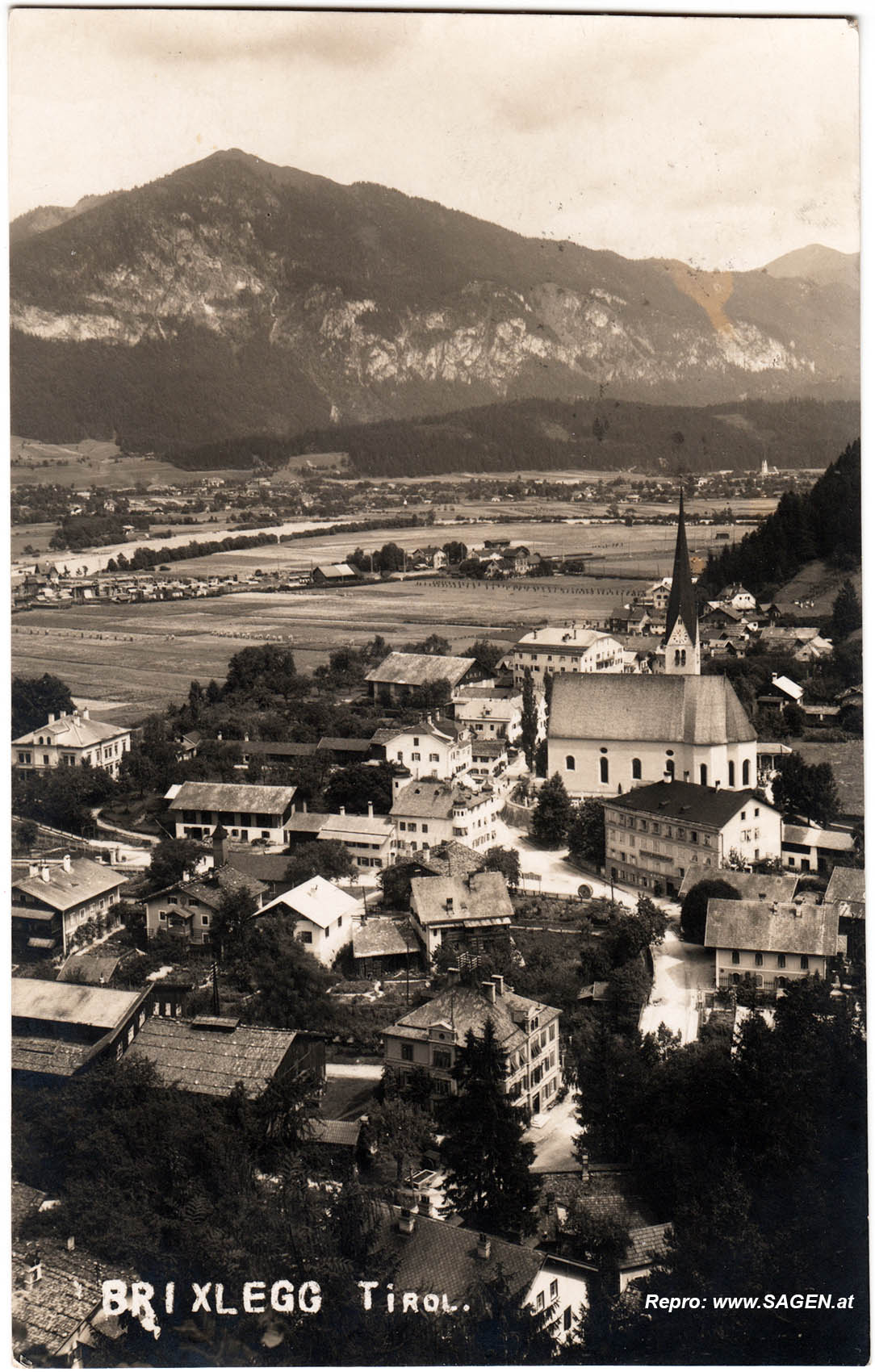 Brixlegg in Tirol um 1929
