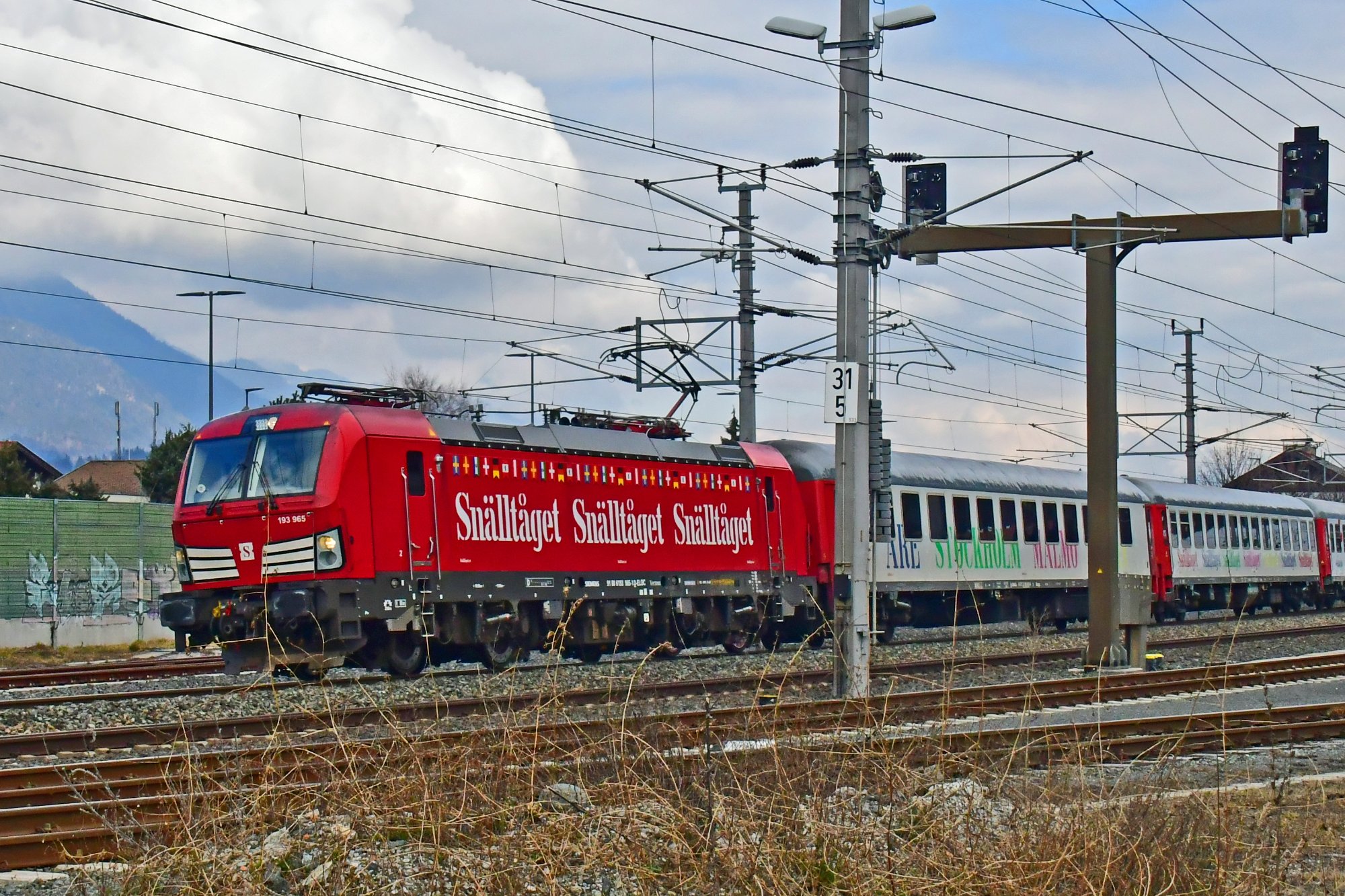 Brixlegg, Malmözug