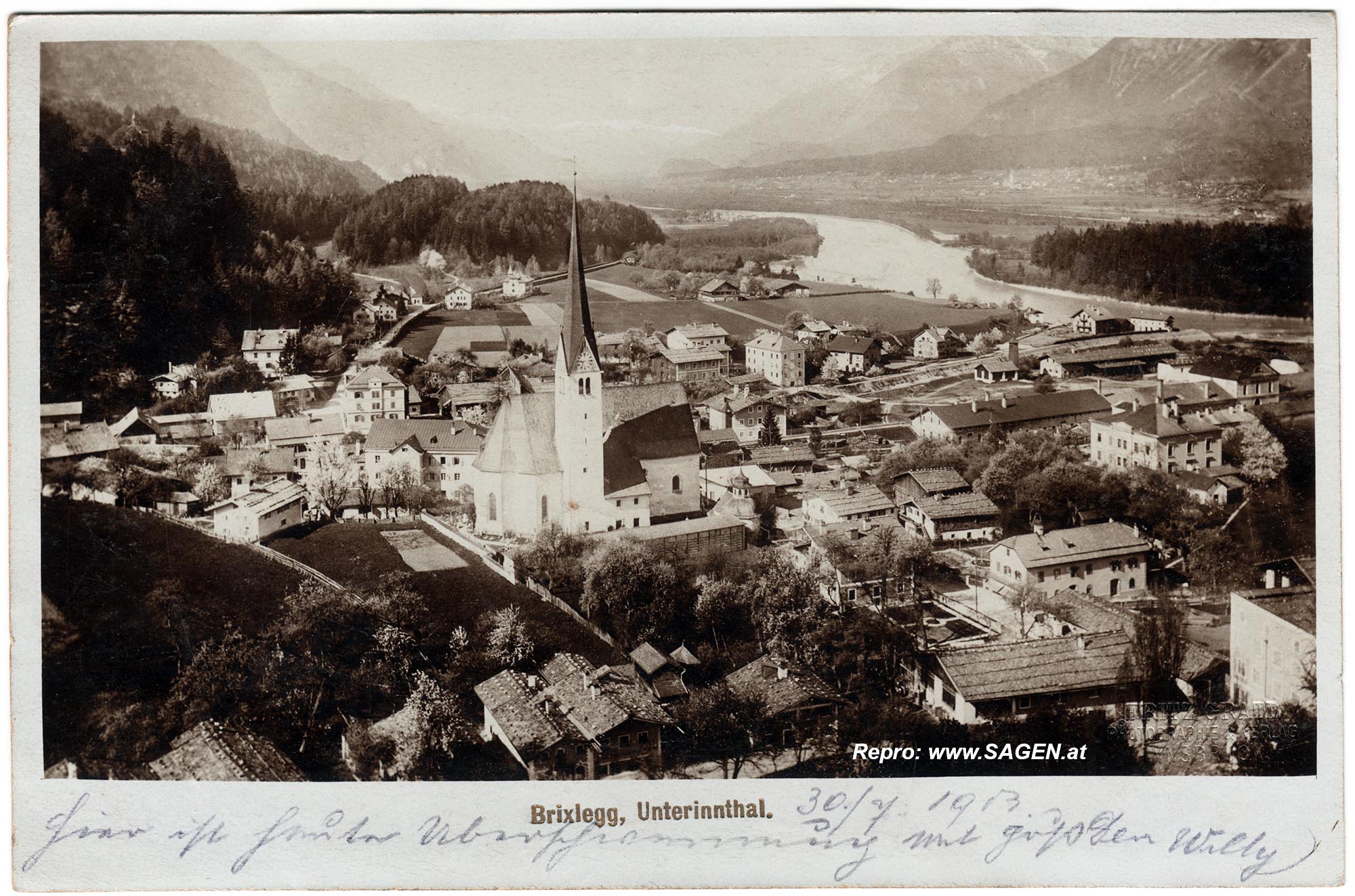 Brixlegg um 1900