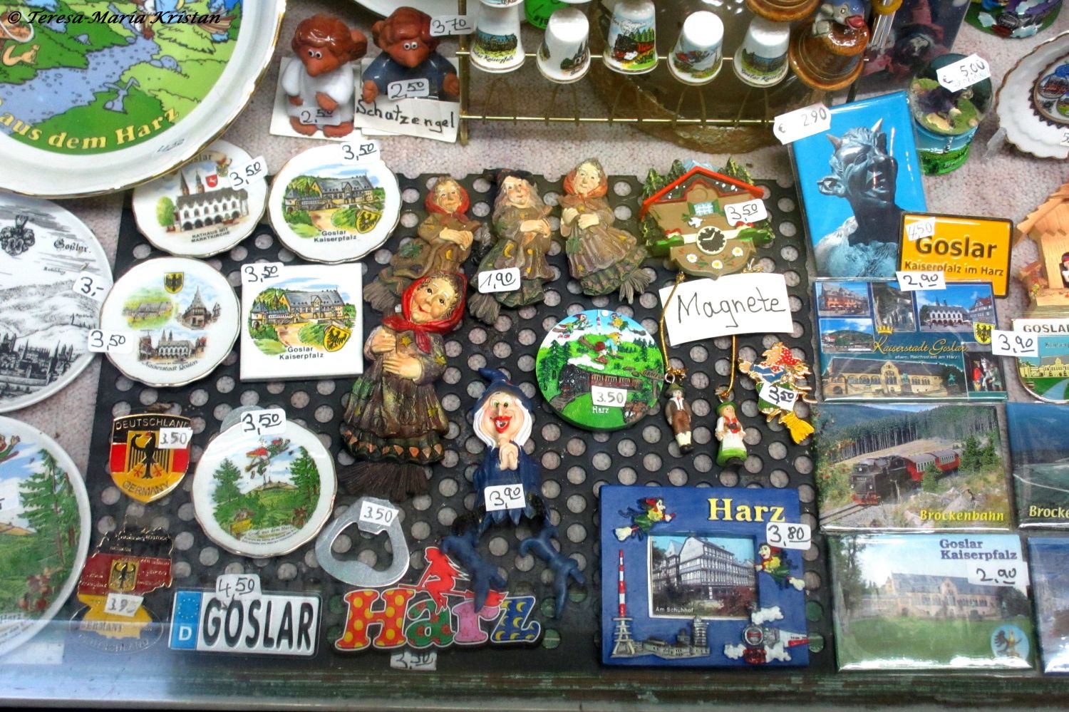 Brockenhexe, Souvenirs in Goslar