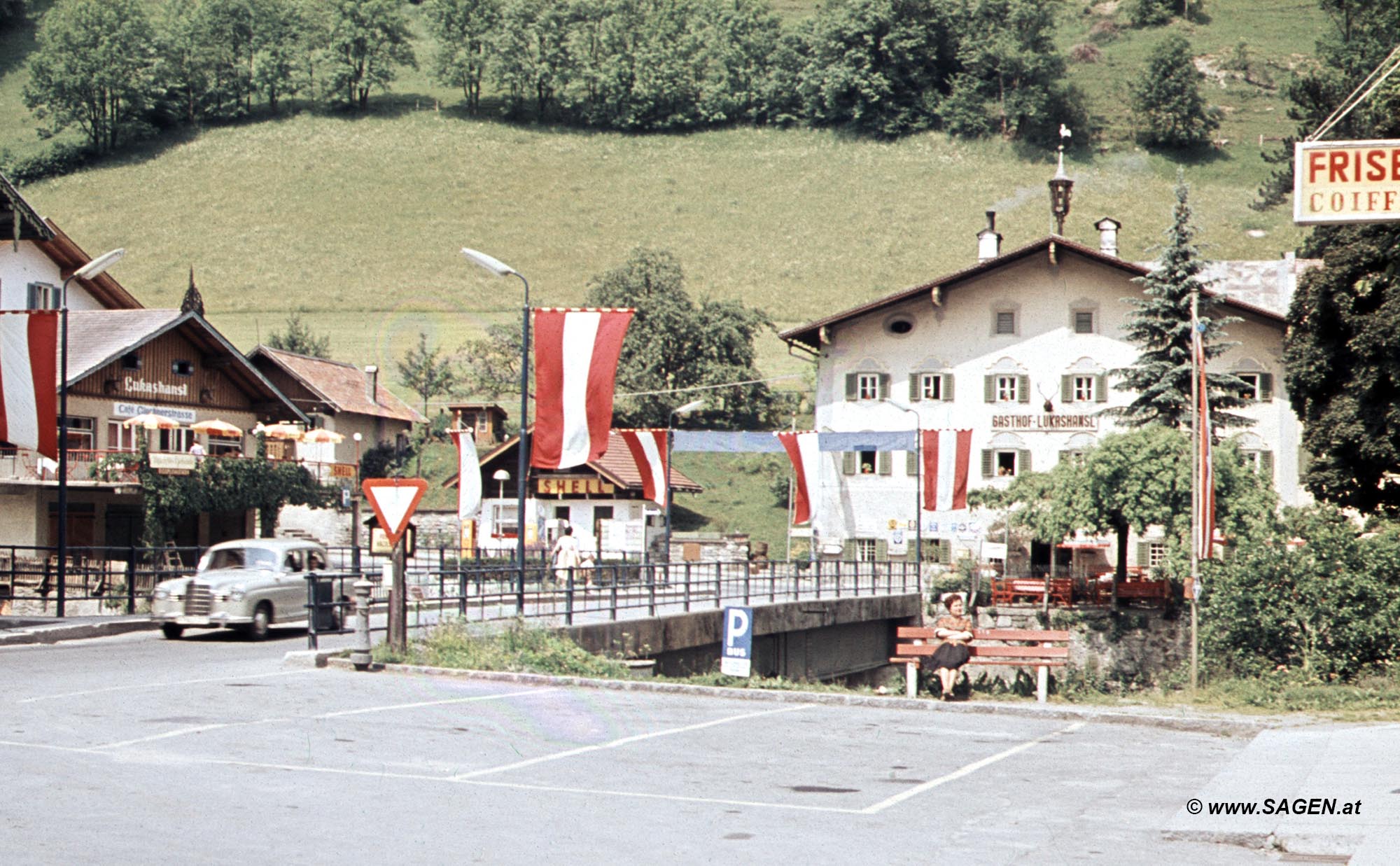 Bruck an der Großglocknerstraße, Szene im Jahr 1961