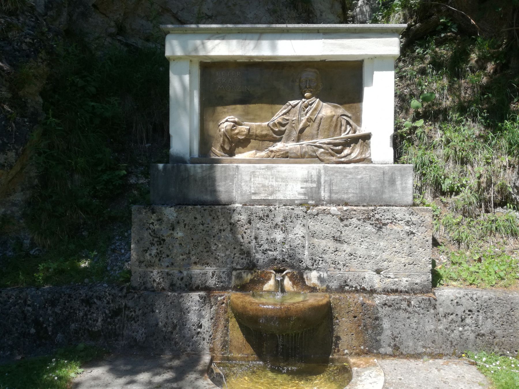 Brunnen am Hubertussee, Mariazell