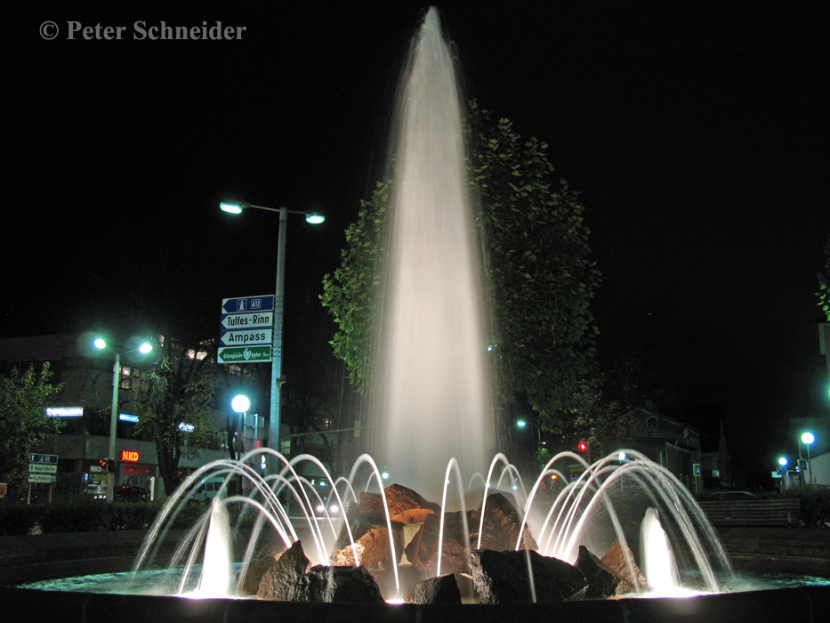 Brunnen in Hall