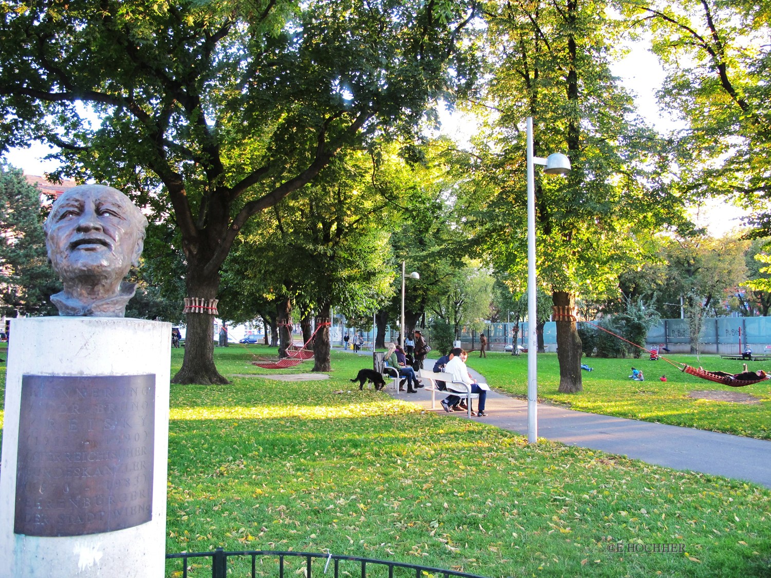 Bruno-Kreisky-Park in Wien-Margareten